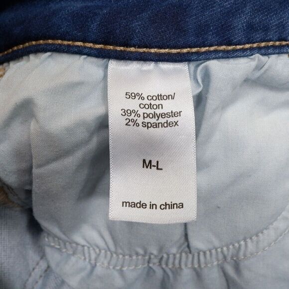 Maurices Jeans Womens Size M-L Blue Skinny Joga Denim Stretch Measures 28 x 30 - Picture 7 of 9